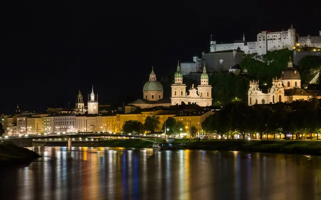 Salzburg at Night