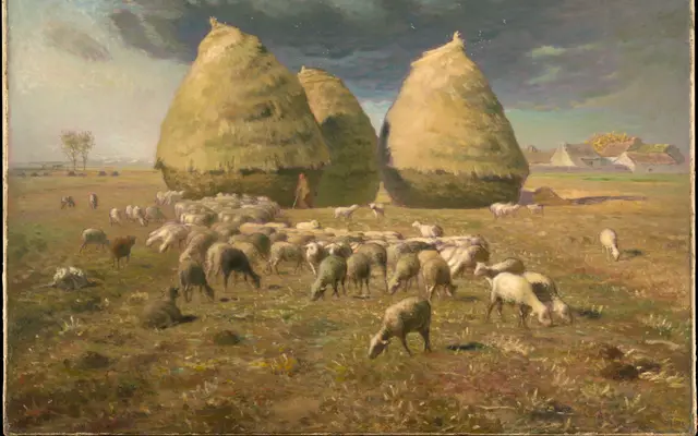 Haystacks: Autumn