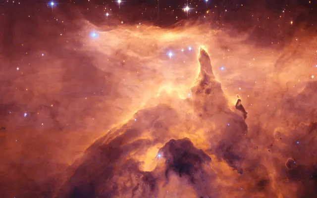 A Heavyweight Star in Its Nursery