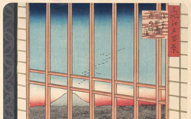 Cat at the Window, Asakusa