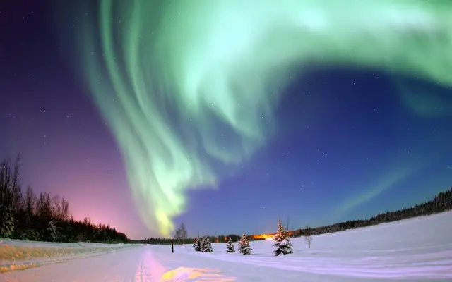 Aurora over Alaska
