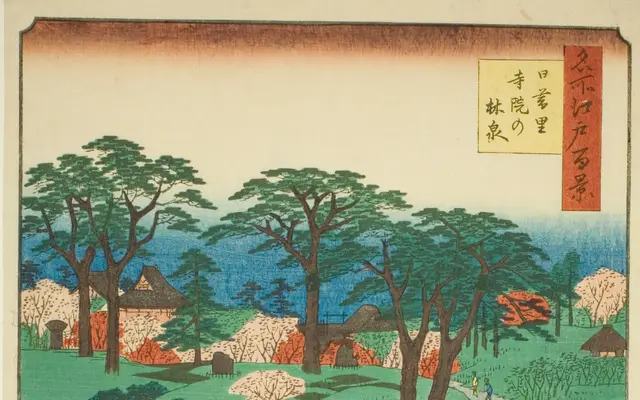 Temple Gardens in Nippori