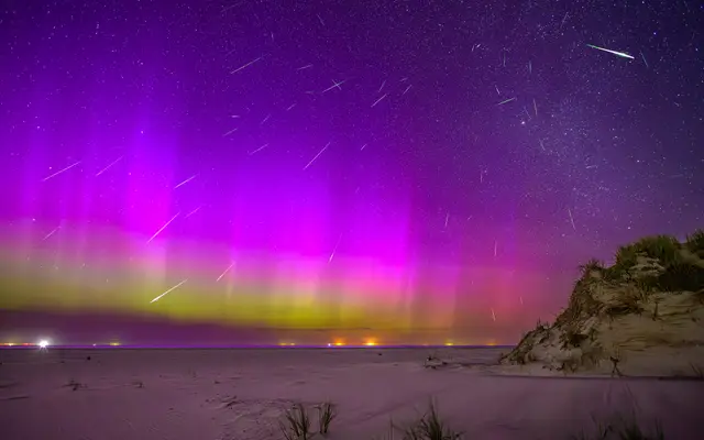 Aurora and Perseids